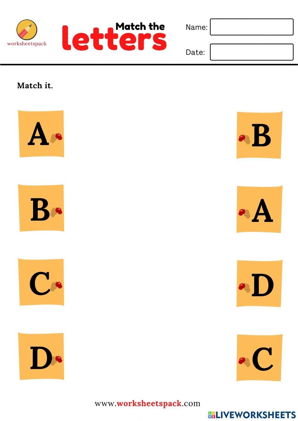 letter c matching worksheets letter c matching worksheets