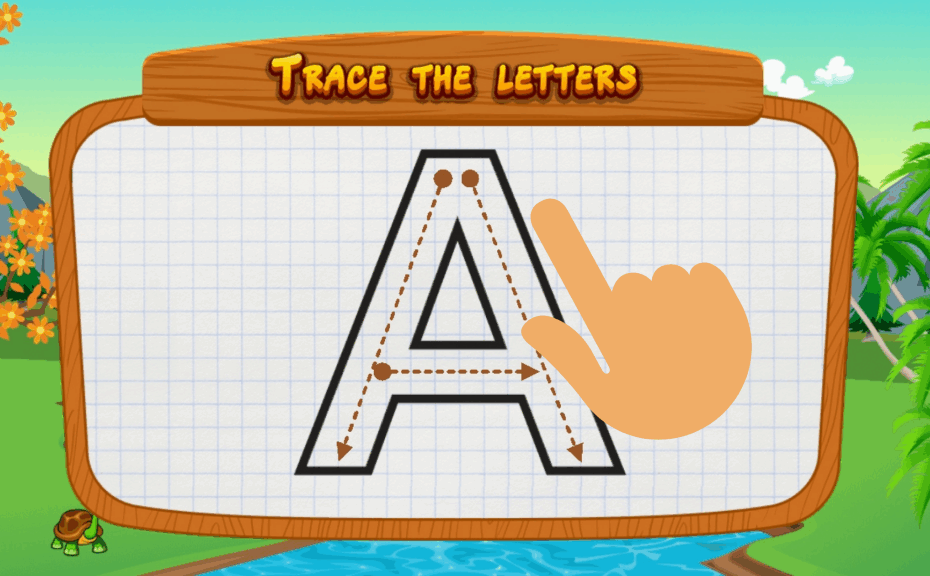 Alphabet Tracing Apps For Kids Tracing Alphabet Printables Kids Letters