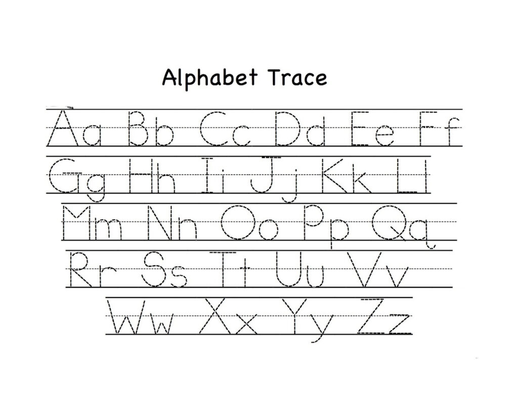 tracing alphabet letters a-z tracing alphabet letters a-z