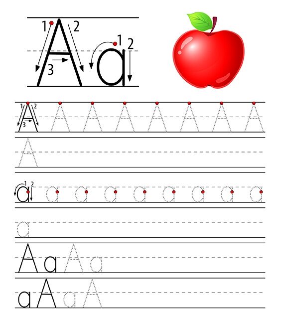 Alphabet Tracing Practice Sheets