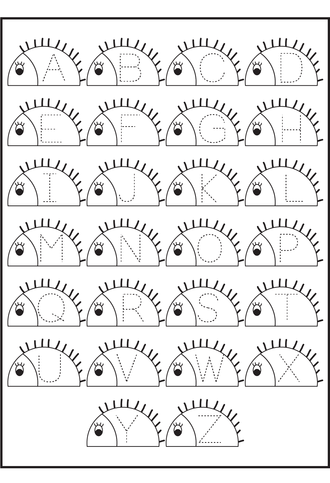 Alphabet Tracing Printables For Kids Activity Shelter Alphabet Tracing Printables For Kids Activity Shelter