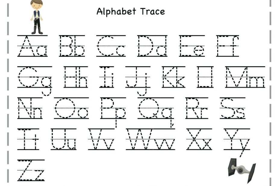 Alphabet Tracing Template
