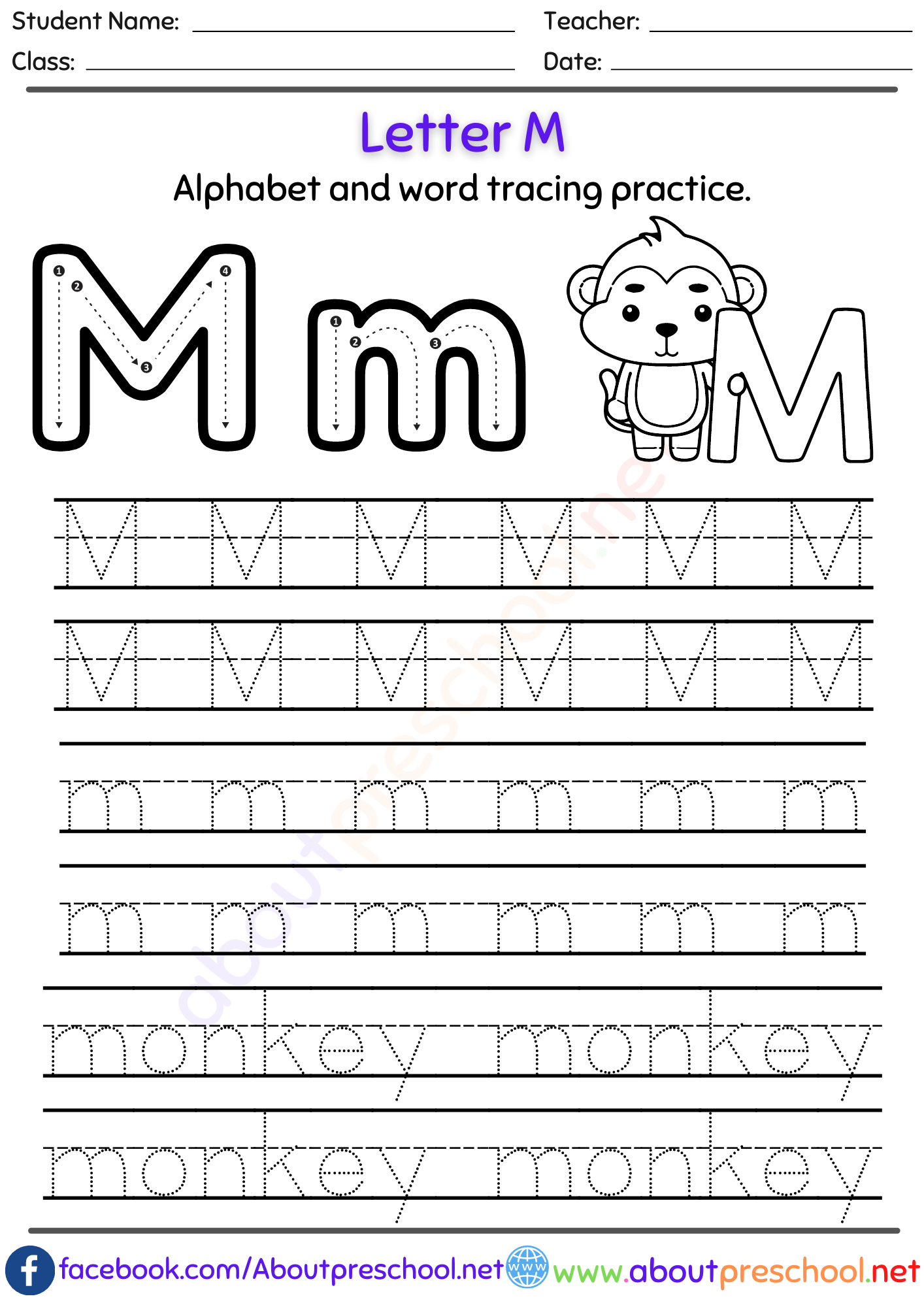 Alphabet Tracing Worksheet M KidsPressMagazine Worksheets Library Alphabet Tracing Worksheet M KidsPressMagazine Worksheets Library