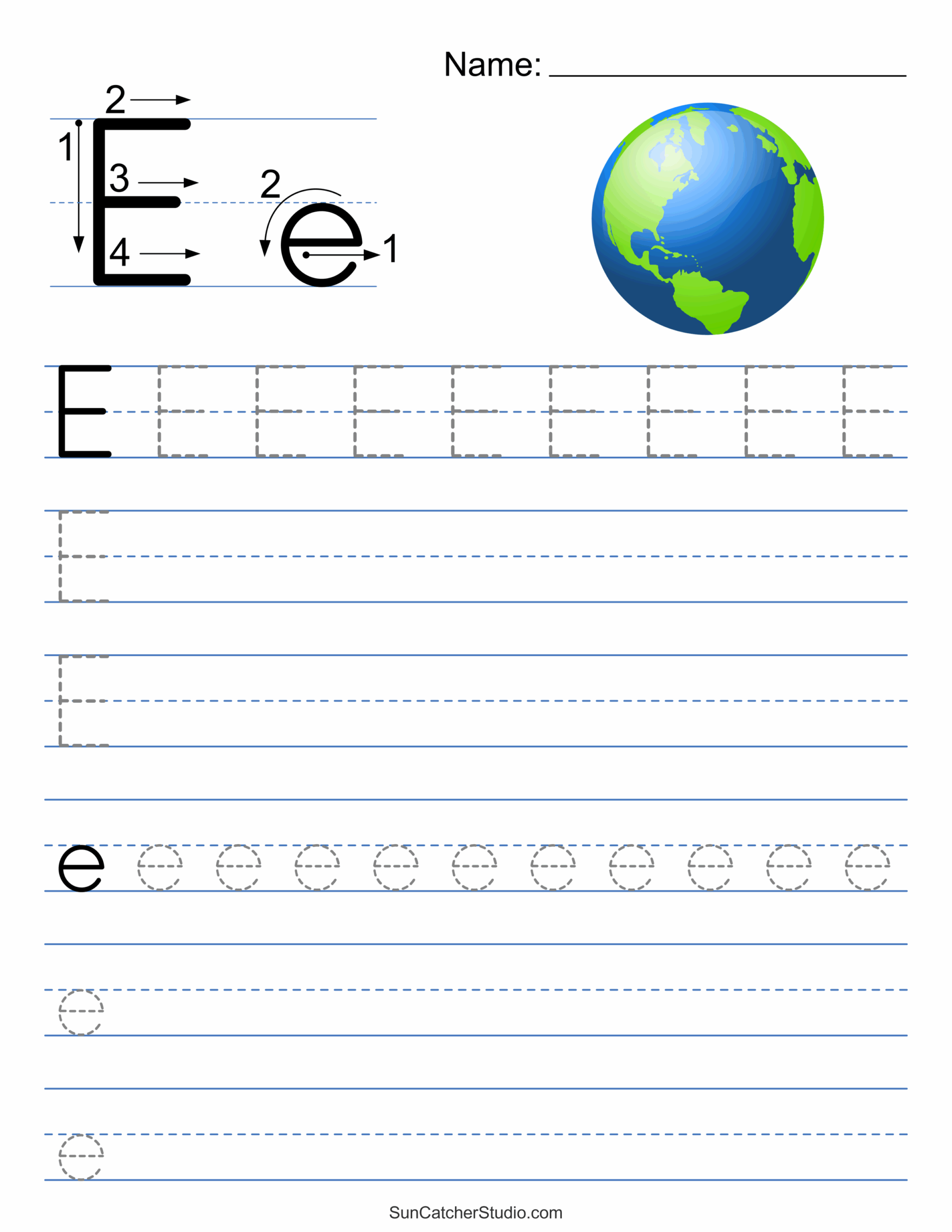 Alphabet Tracing Worksheets Letter E Infoupdate Alphabet Tracing Worksheets Letter E Infoupdate