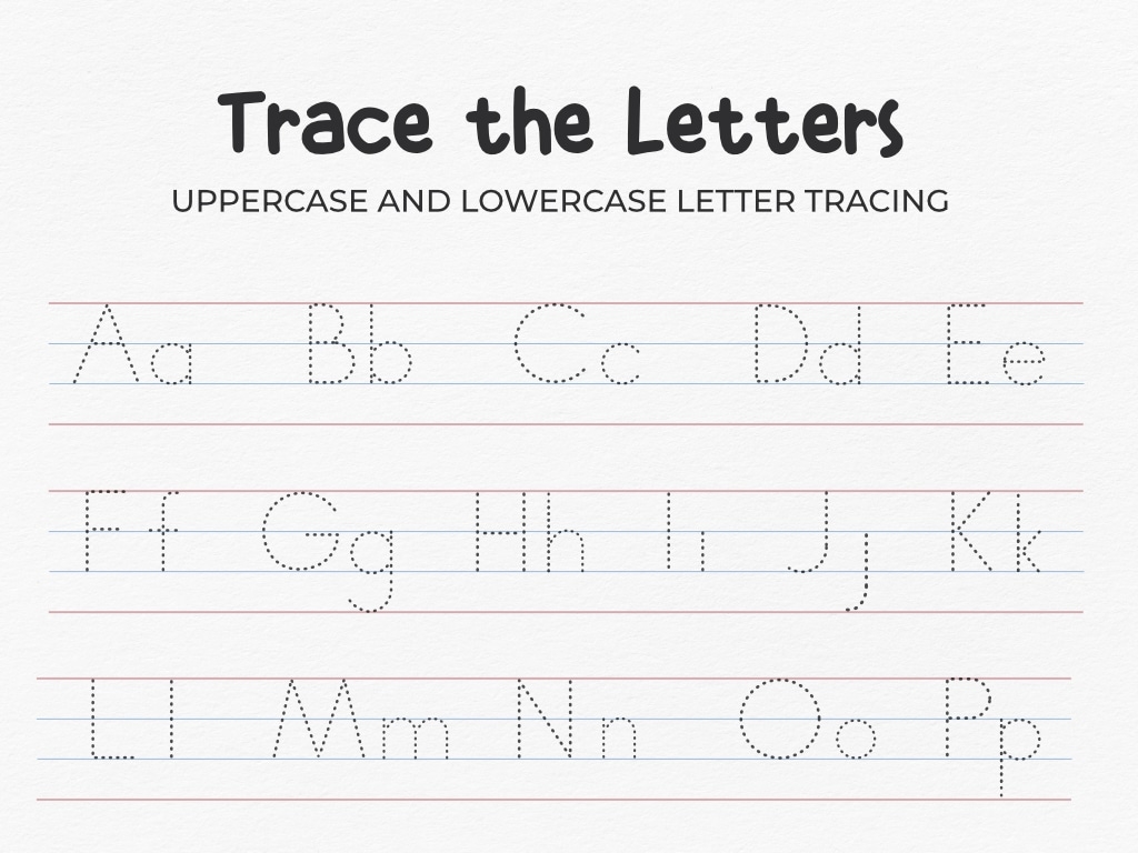 lowercase letter tracing lowercase letter tracing