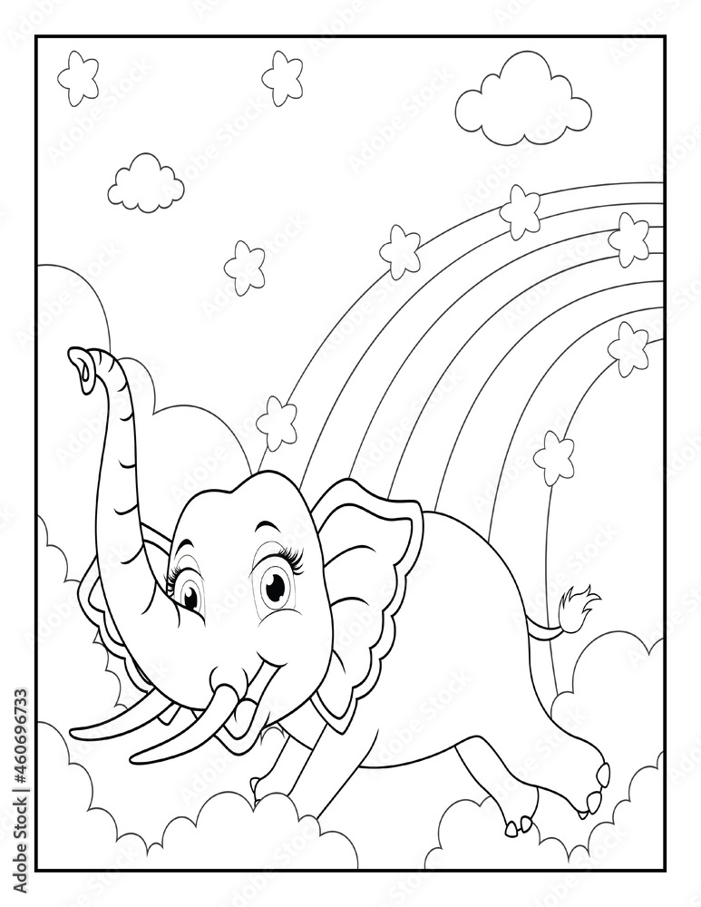 Animal Coloring Book Pages For Kids Coloring Book For Children Animal Coloring Book Pages For Kids Coloring Book For Children