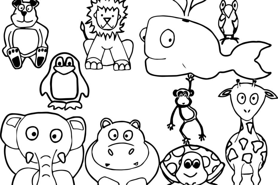 Animal Coloring Pages Best Coloring Pages For Kids