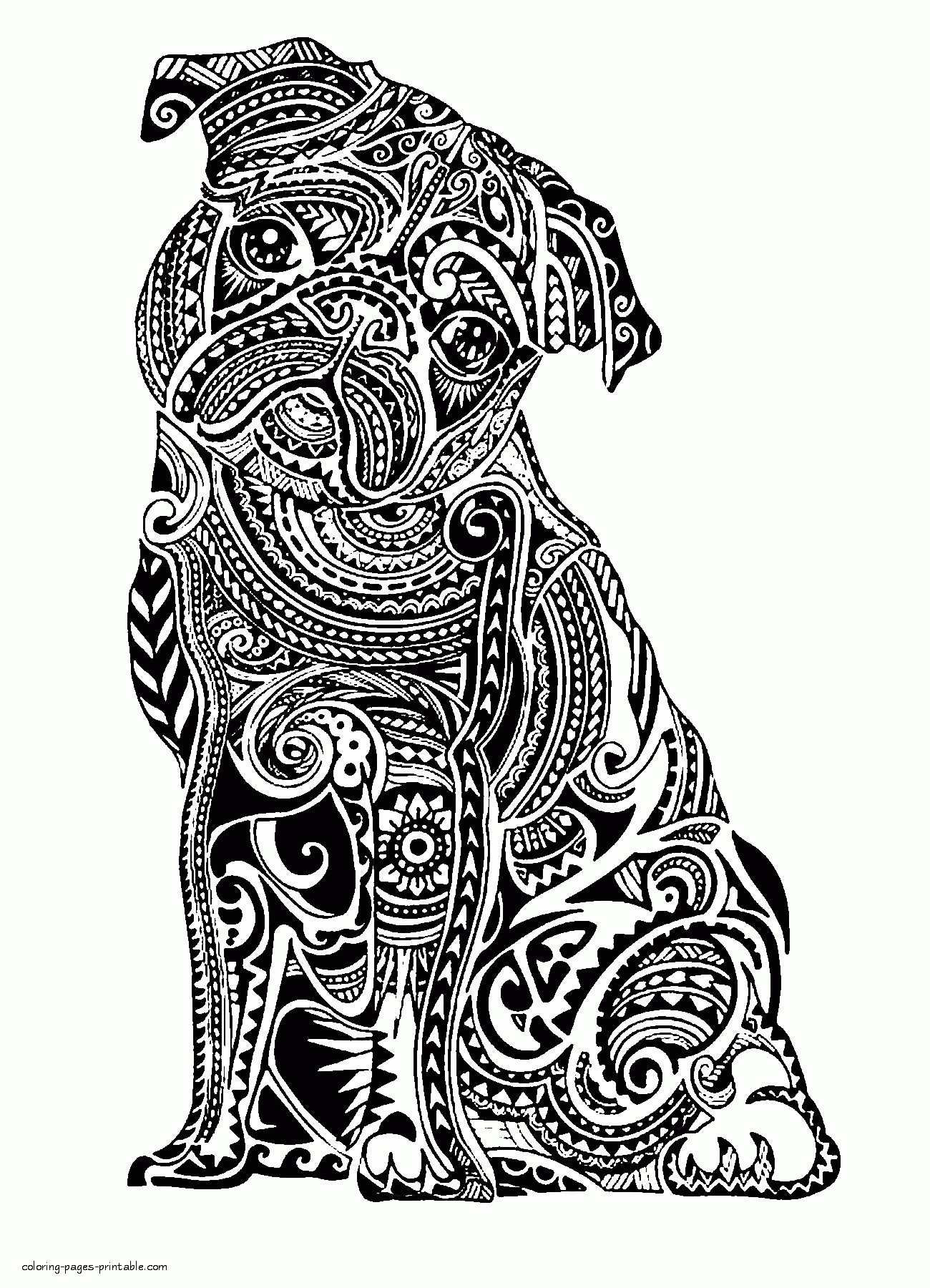 animal coloring pages for adults animal coloring pages for adults
