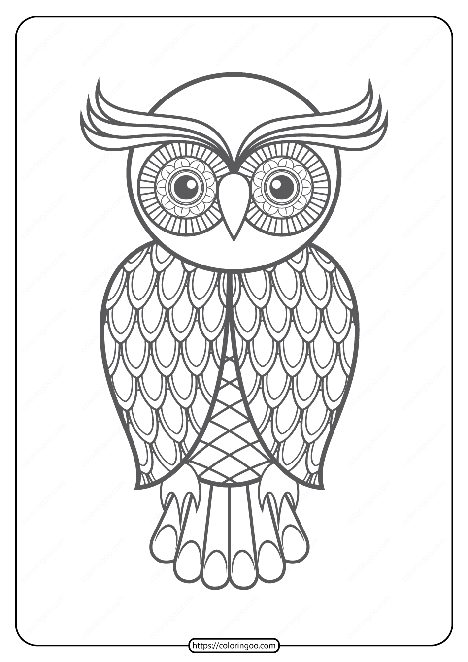 Animal Coloring PDF Animal Coloring PDF
