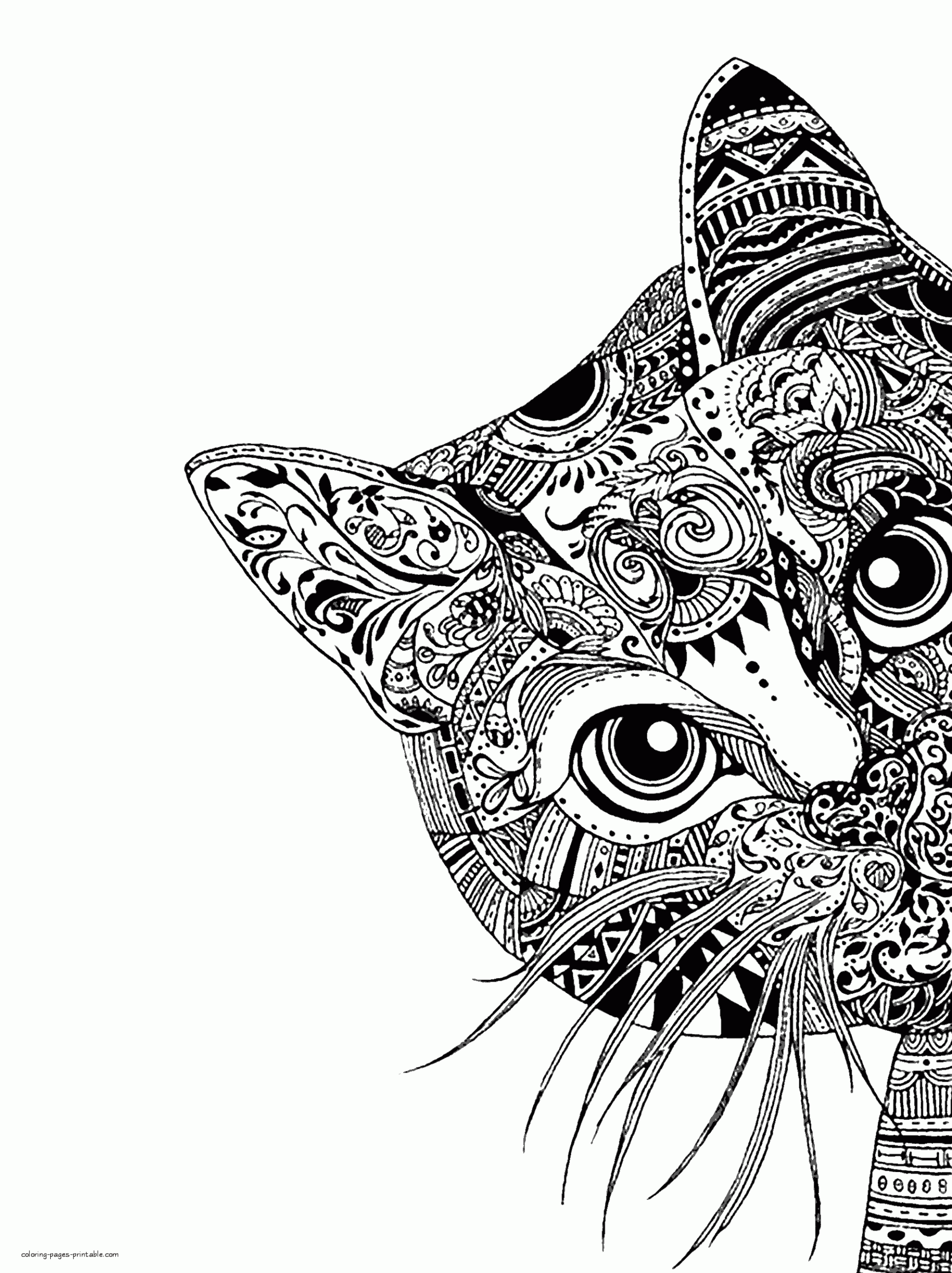 free animal adult coloring pages free animal adult coloring pages