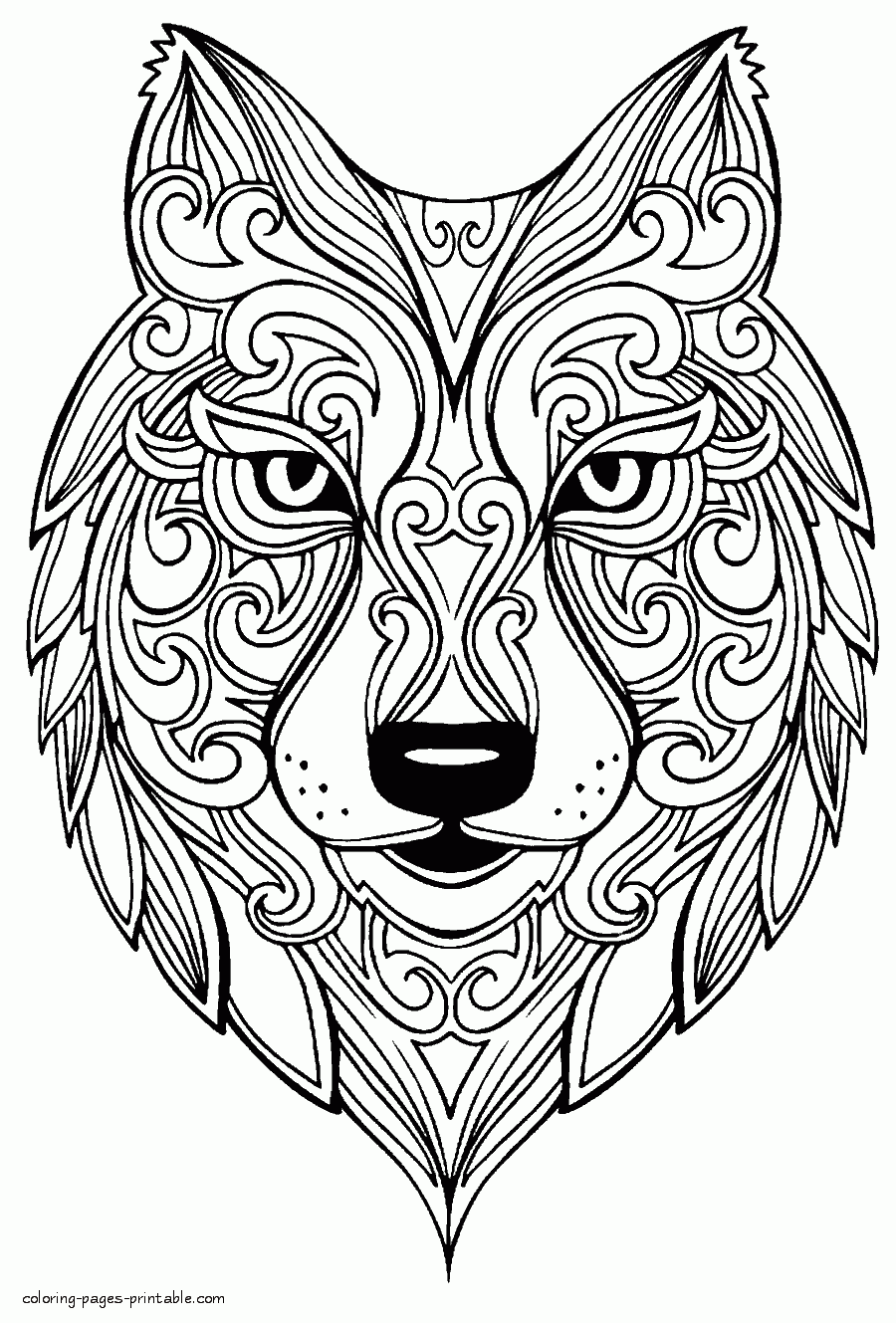 Animal Printable Coloring Pictures For Adults COLORING PAGES Animal Printable Coloring Pictures For Adults COLORING PAGES