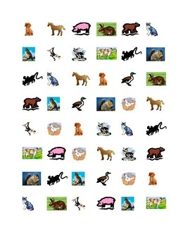 Yellow Animals with Dots Yellow Animals with Dots