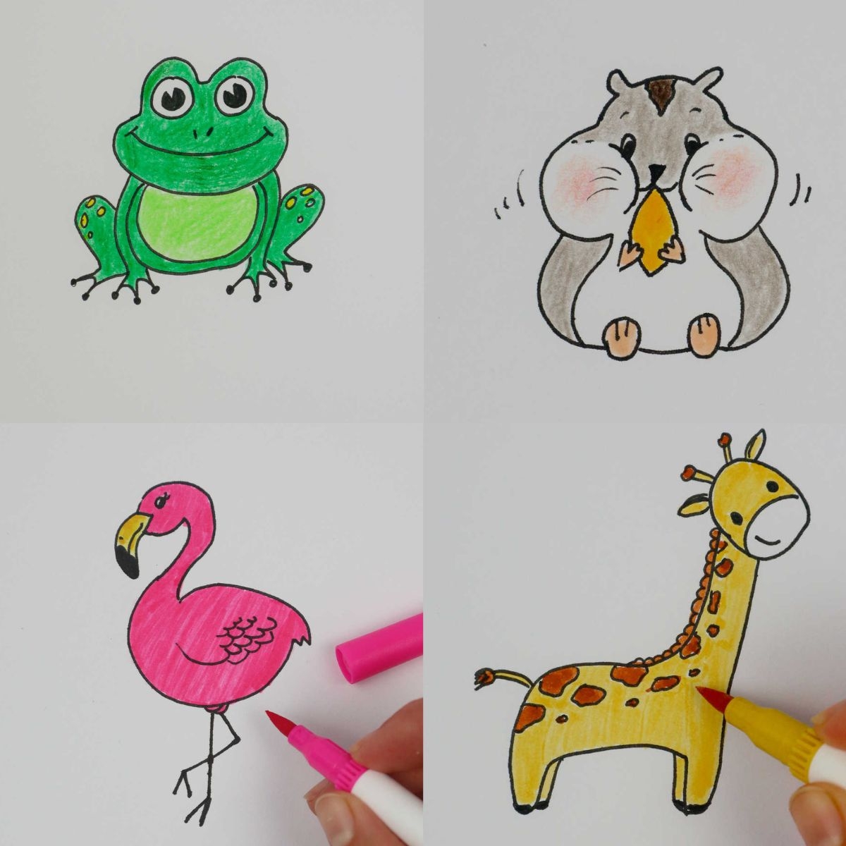 cute animals drawings to color cute animals drawings to color