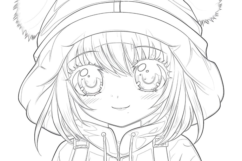 Anime Coloring Sheets Free Coloring Pages Mimi Panda