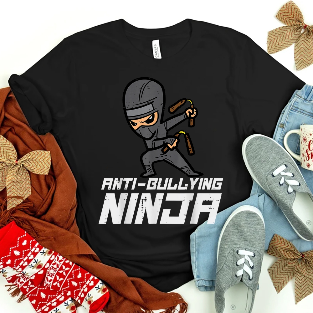 Anti bullying Ninja Orange Shirt Fantasywears Anti bullying Ninja Orange Shirt Fantasywears