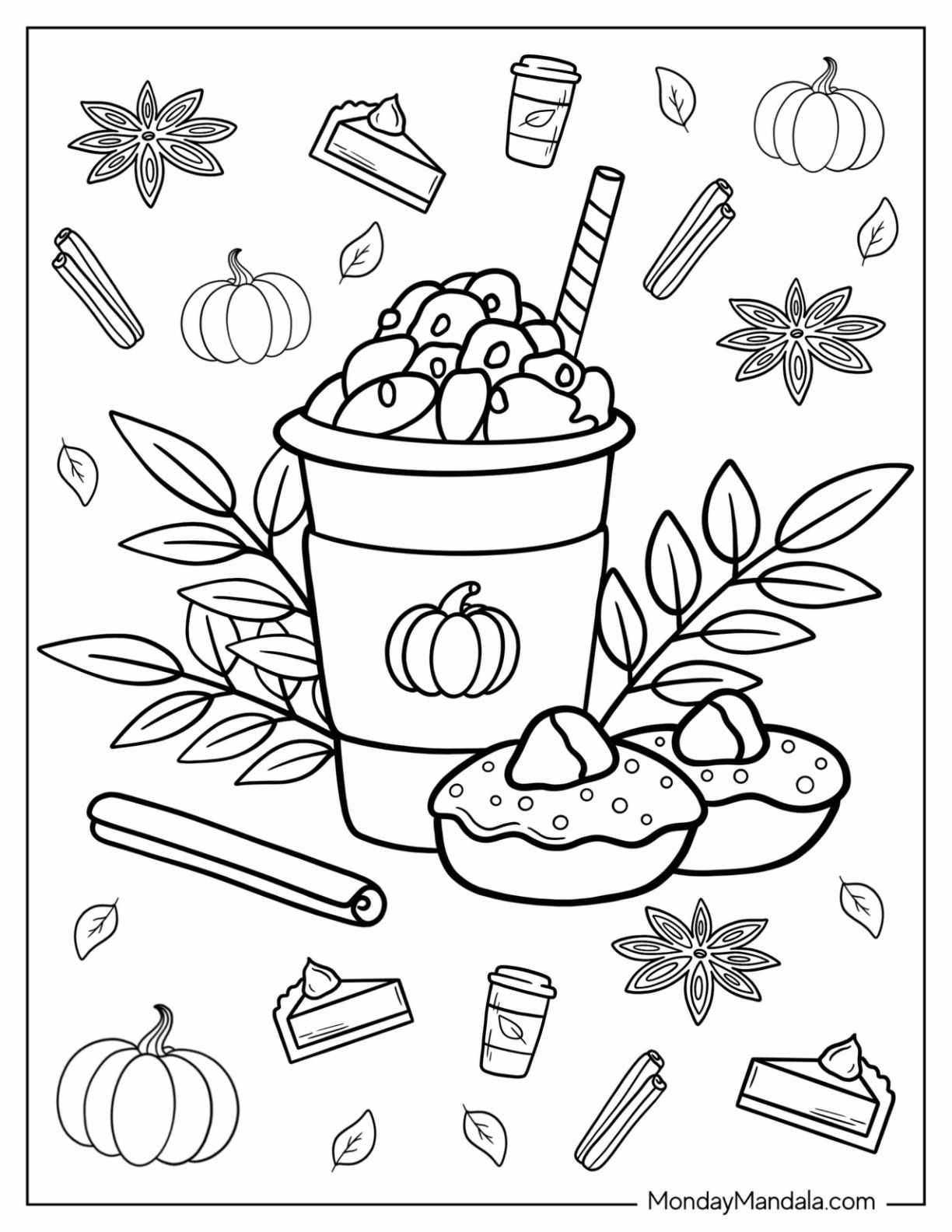 Autumn Fall Coloring Pages Free PDF Printables Thanksgiving Autumn Fall Coloring Pages Free PDF Printables Thanksgiving