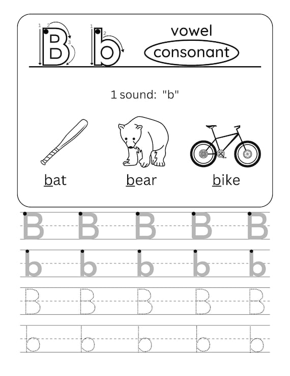 letter b tracing for preschoolers letter b tracing for preschoolers
