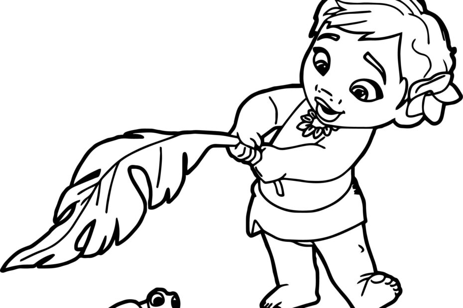 Baby Moana Coloring Pages Cartoons Coloring Pages Coloring Pages
