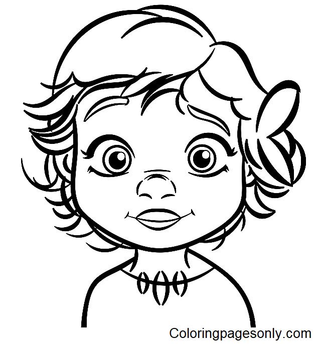 Baby Moana From Disney Coloring Page Free Printable Coloring Pages Baby Moana From Disney Coloring Page Free Printable Coloring Pages