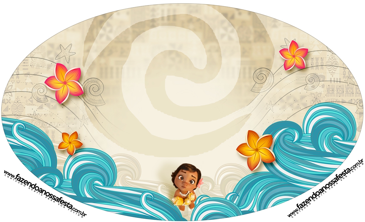 Baby Moana Party Printables Baby Moana Party Printables