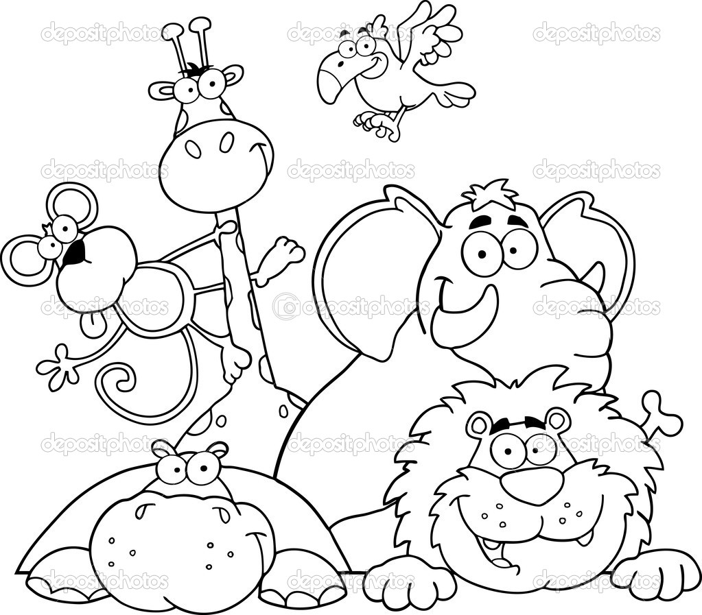 Baby Safari Animals Coloring Pages At GetDrawings Free Download Baby Safari Animals Coloring Pages At GetDrawings Free Download