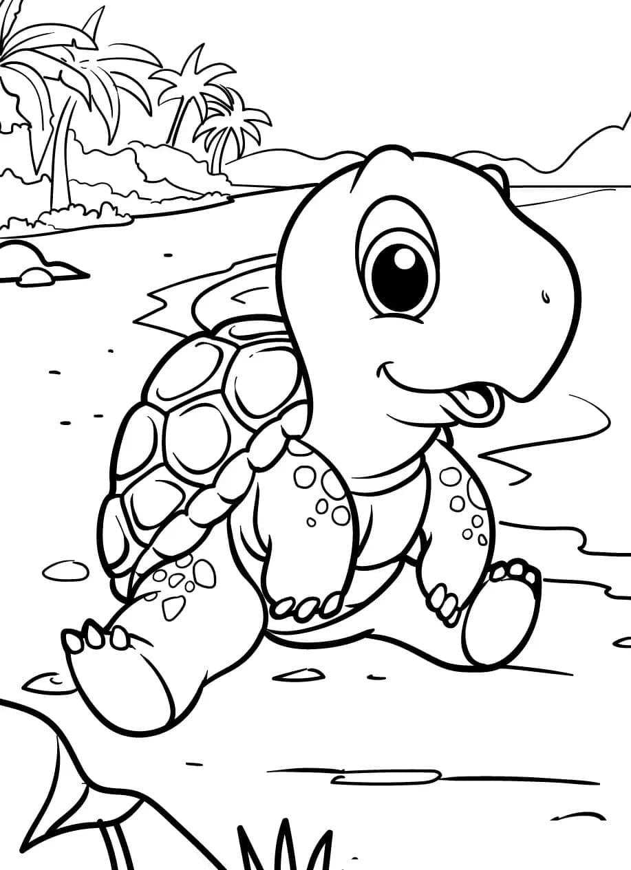turtle coloring page turtle coloring page
