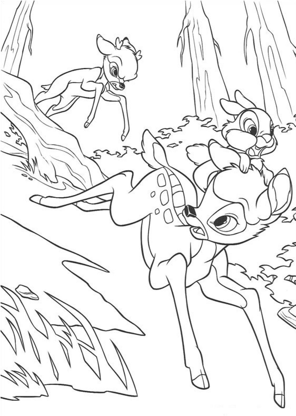Bambi Adult Coloring Pages Coloring Pages Bambi Adult Coloring Pages Coloring Pages