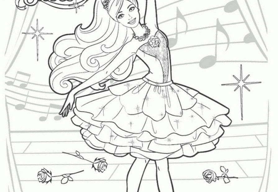 Barbie Coloring Pages Free Printable COLORING PAGES PRINTABLE COM