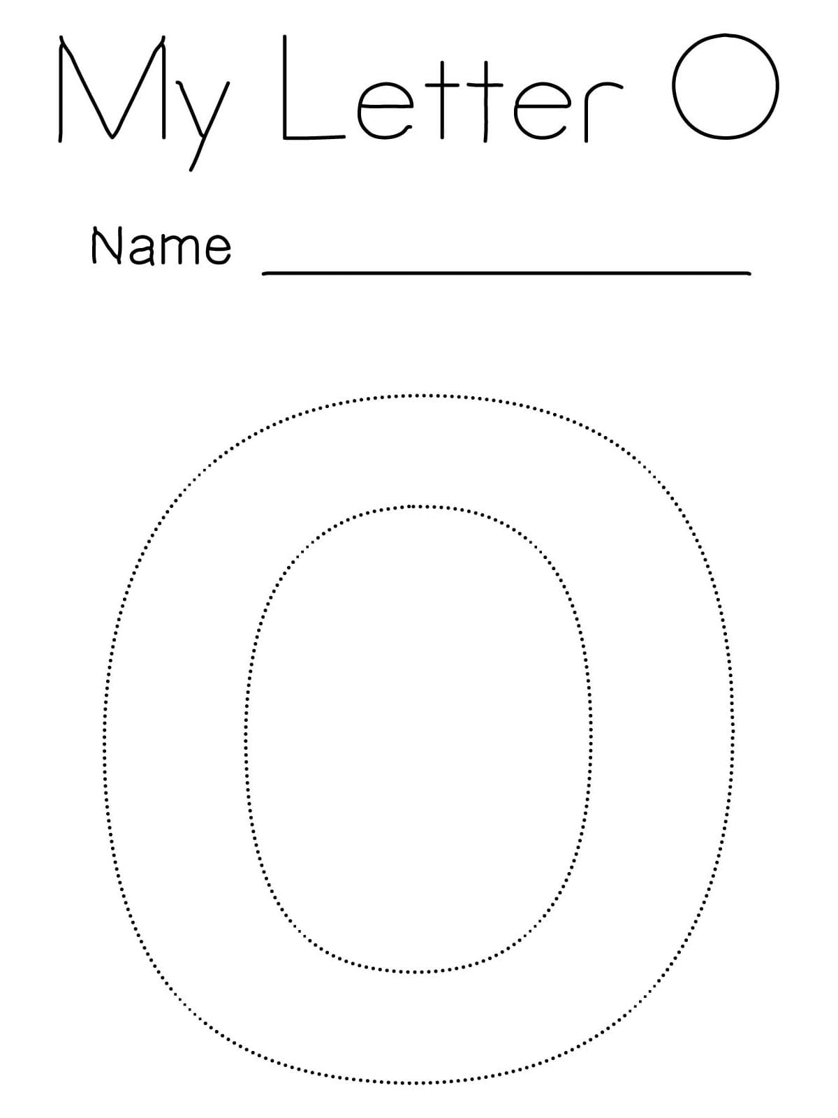 Basic Letter O Tracing Coloring Page Download Print Or Color Online Basic Letter O Tracing Coloring Page Download Print Or Color Online
