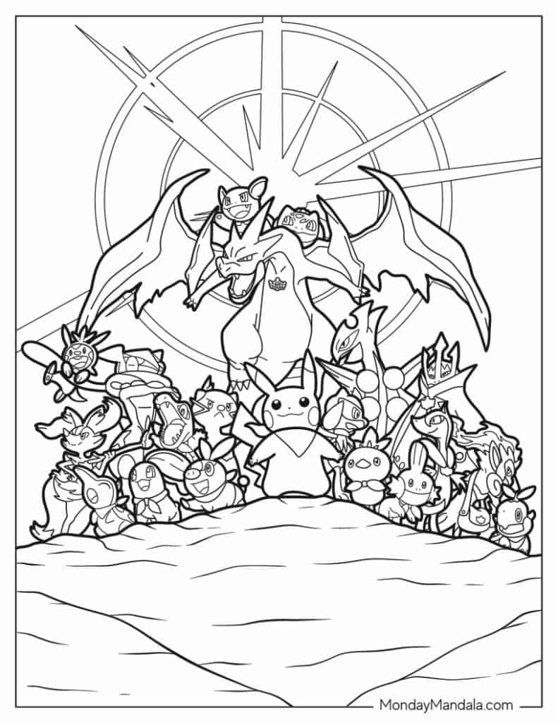 Beautifly Coloring Page Easy Pokemon Ready For Download Beautifly Coloring Page Easy Pokemon Ready For Download