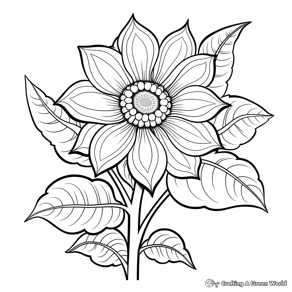 Beautiful Flower Coloring Pages Infoupdate Beautiful Flower Coloring Pages Infoupdate