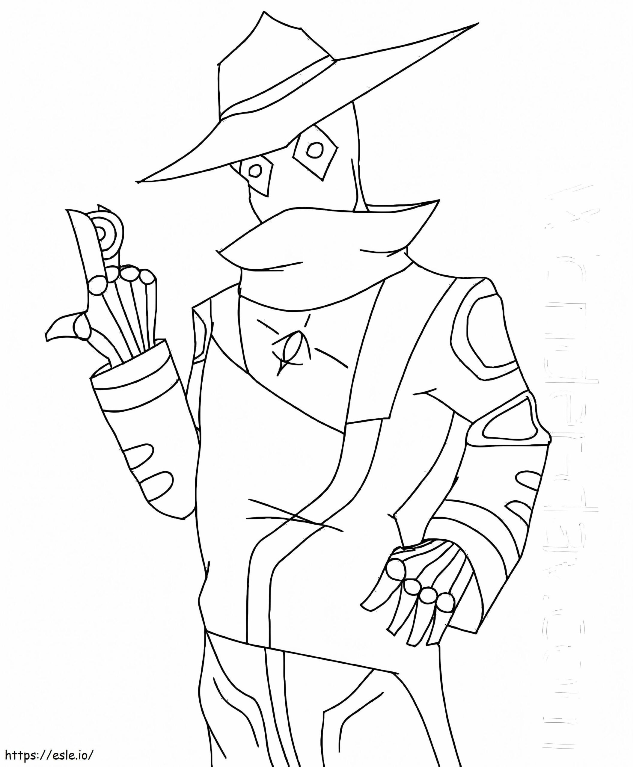 Bill Cypher Coloring Page Coloring Pages