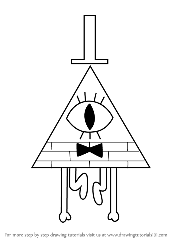 Bill Gravity Falls Coloring Pages