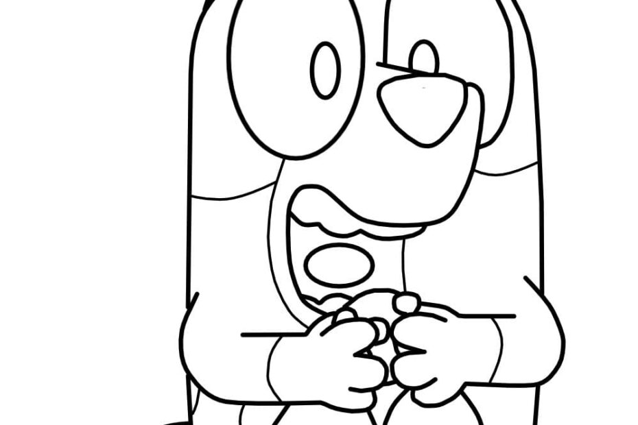 Bingo Coloring Pages ColoringLib