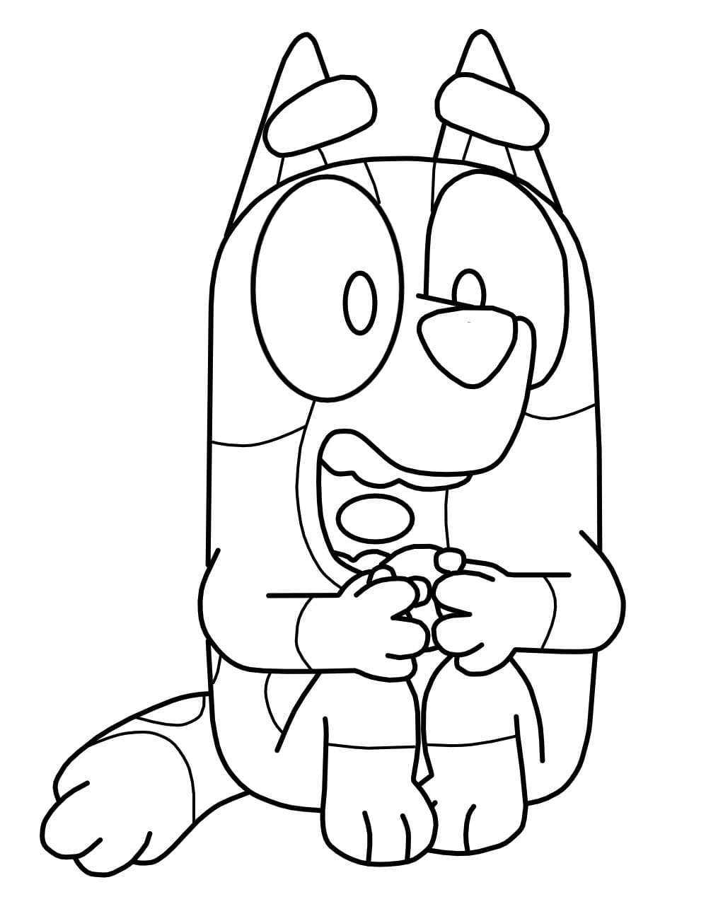 Bingo Coloring Pages ColoringLib