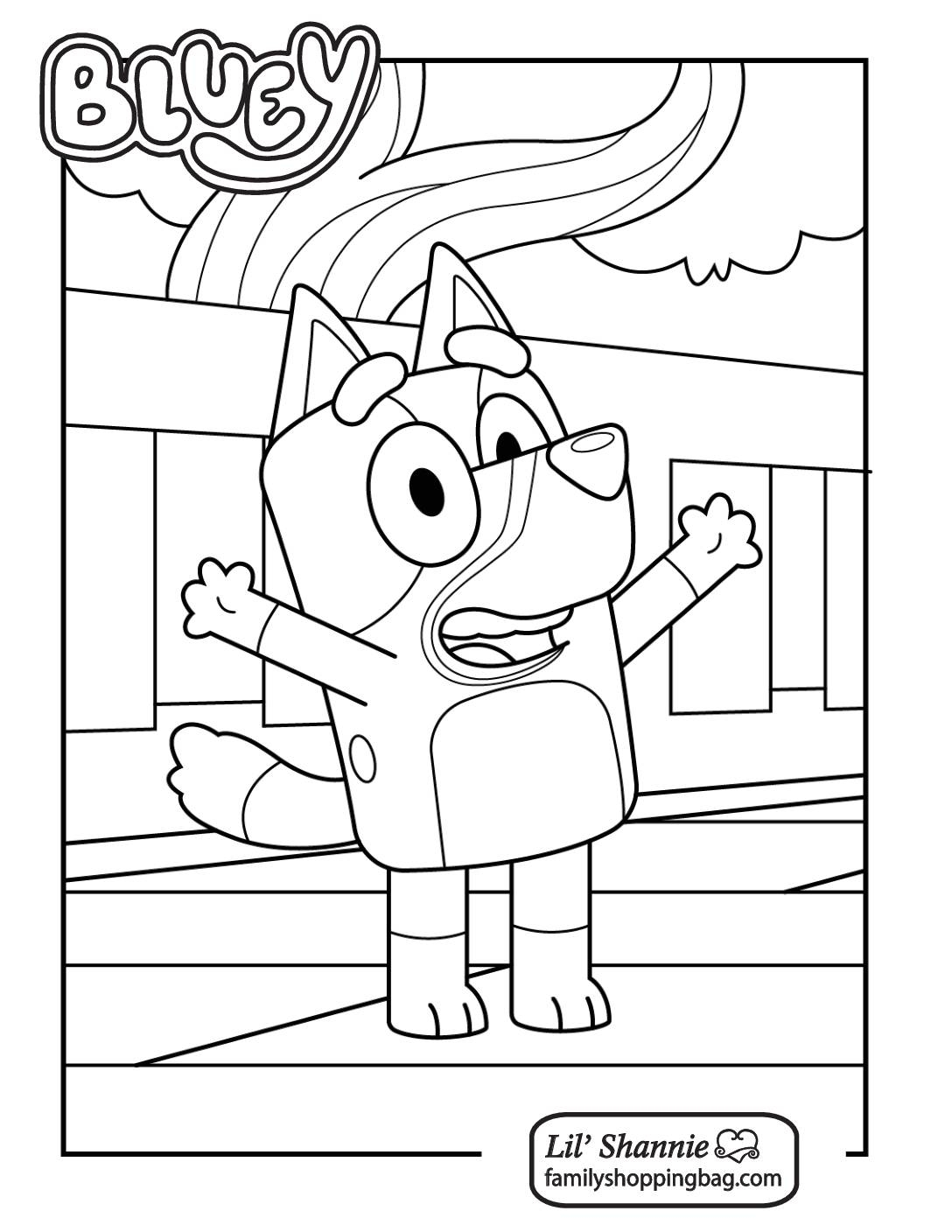 Bluey Coloring Pages Coloring Home Bluey Coloring Pages Coloring Home