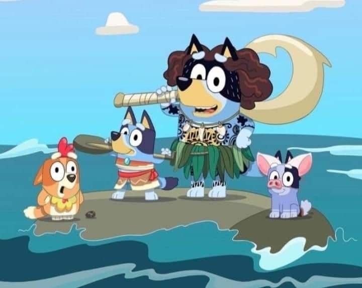 Bluey Moana Artofit