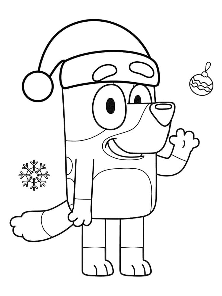 Bluey On Christmas Coloring Page Download Print Or Color Online For Free Bluey On Christmas Coloring Page Download Print Or Color Online For Free