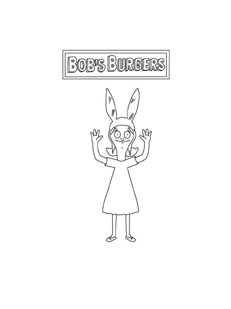 Bob 39 s Burgers Coloring Pages Bob 39 s Burgers Coloring Pages