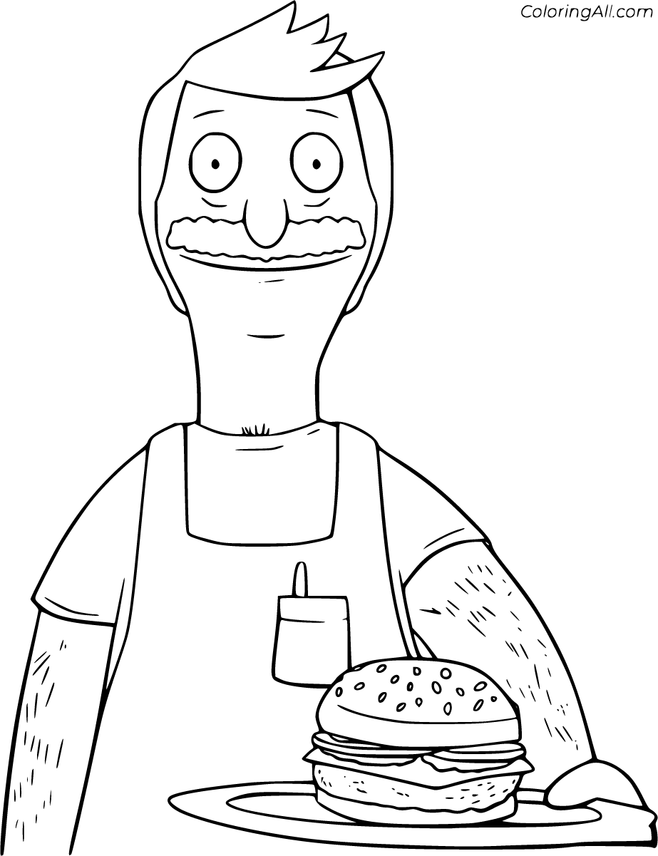 Bob s Burgers Coloring Pages 30 Free Printables ColoringAll Bob s Burgers Coloring Pages 30 Free Printables ColoringAll