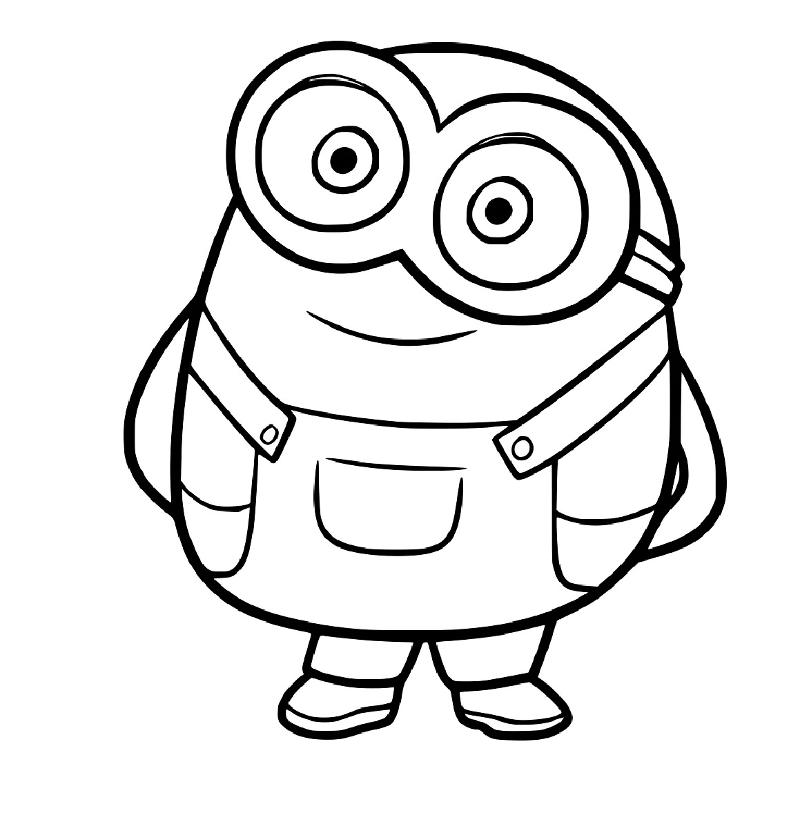 Bob The Minion Coloring Pages 16 Printable Sheets Simple To Draw Bob The Minion Coloring Pages 16 Printable Sheets Simple To Draw