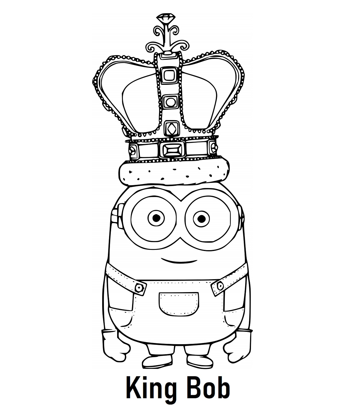 Bob The Minion Coloring Pages 16 Printable Sheets Simple To Draw Bob The Minion Coloring Pages 16 Printable Sheets Simple To Draw