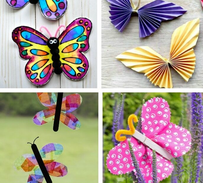 Butterfly Crafts For Kids Fun Paper Crafts Children Will Love Learning