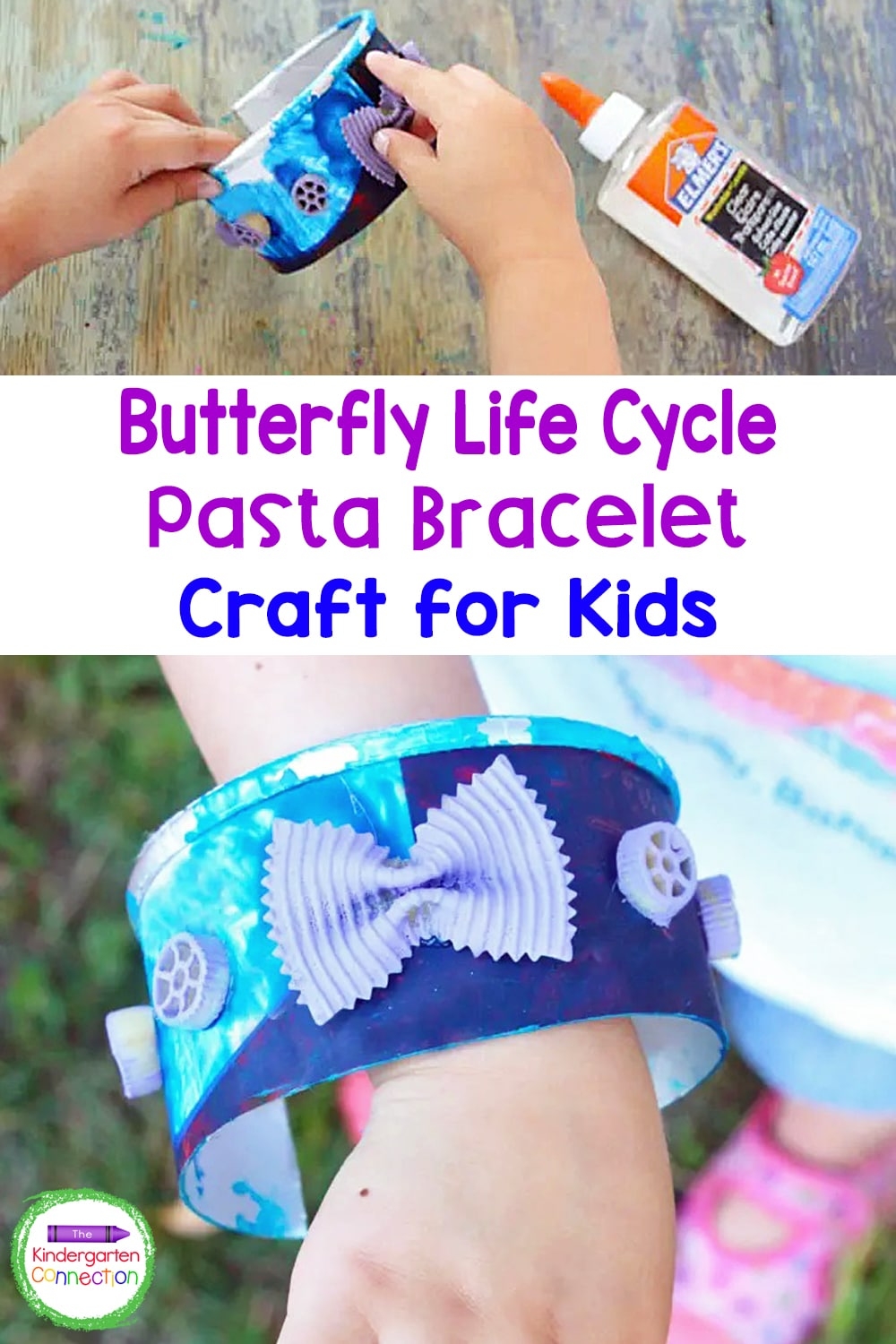 Butterfly Life Cycle Pasta Bracelets The Kindergarten Connection Butterfly Life Cycle Pasta Bracelets The Kindergarten Connection