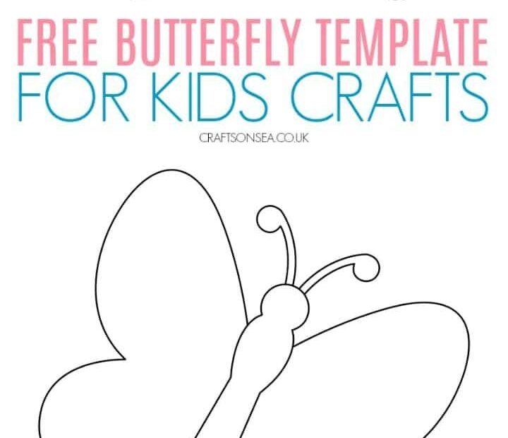 Butterfly Template FREE Printable PDF Butterfly Template Butterfly