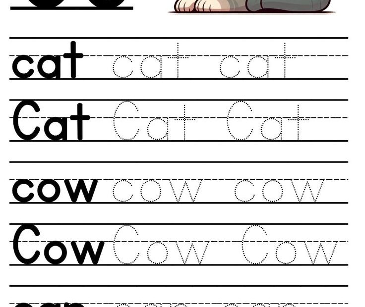 C Letter Tracing Worksheet Free Printable Tracing Worksheets