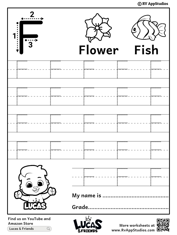 letter f tracing practice worksheets letter f tracing practice worksheets