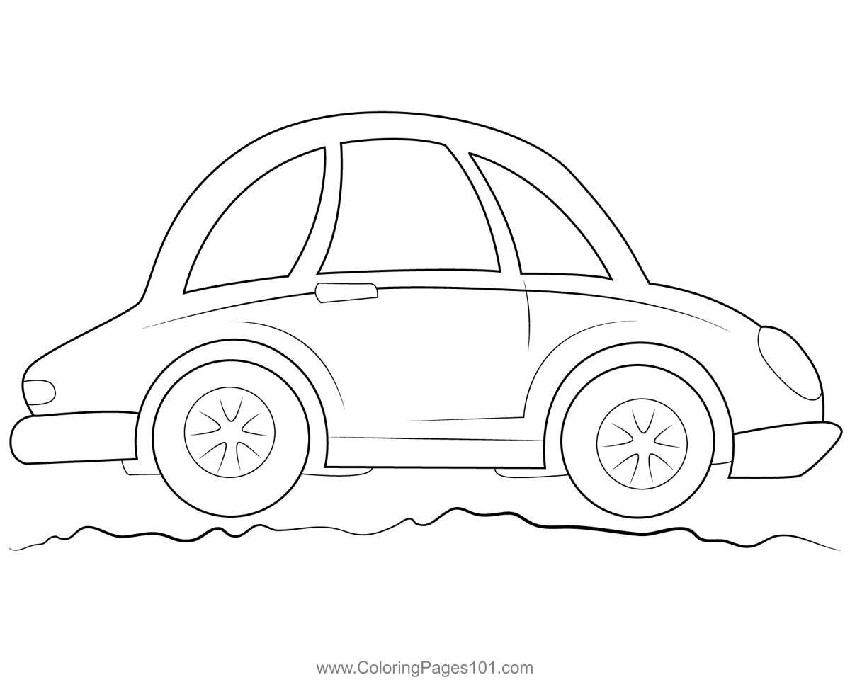 Car Coloring Pages Coloring Page For Kids Free Cars Printable Coloring Car Coloring Pages Coloring Page For Kids Free Cars Printable Coloring