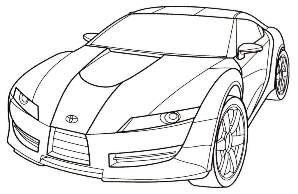 Car Printable Coloring Sheets Car Printable Coloring Sheets