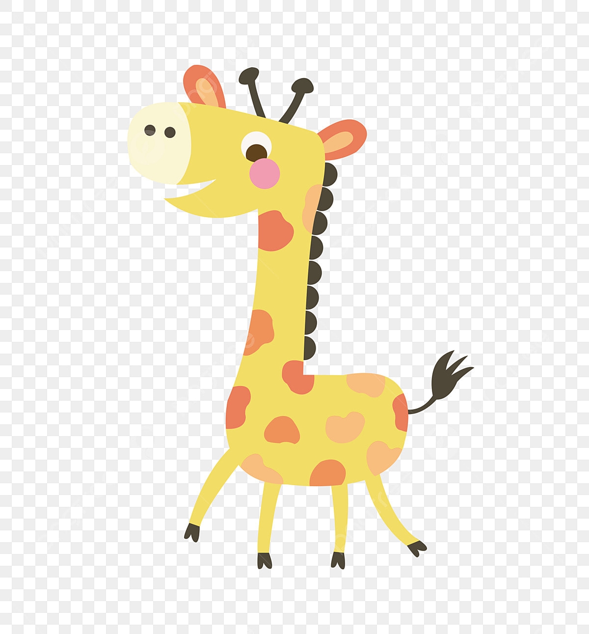 Cartoon Giraffe PNG Picture Cartoon Animals Giraffe Yellow Green Cartoon Giraffe PNG Picture Cartoon Animals Giraffe Yellow Green